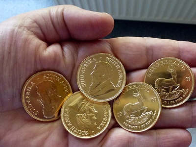 5 Krügerrand Münzen